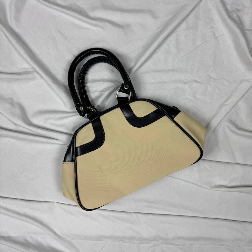 ★ vintage two-tone mini top handle bag ★
